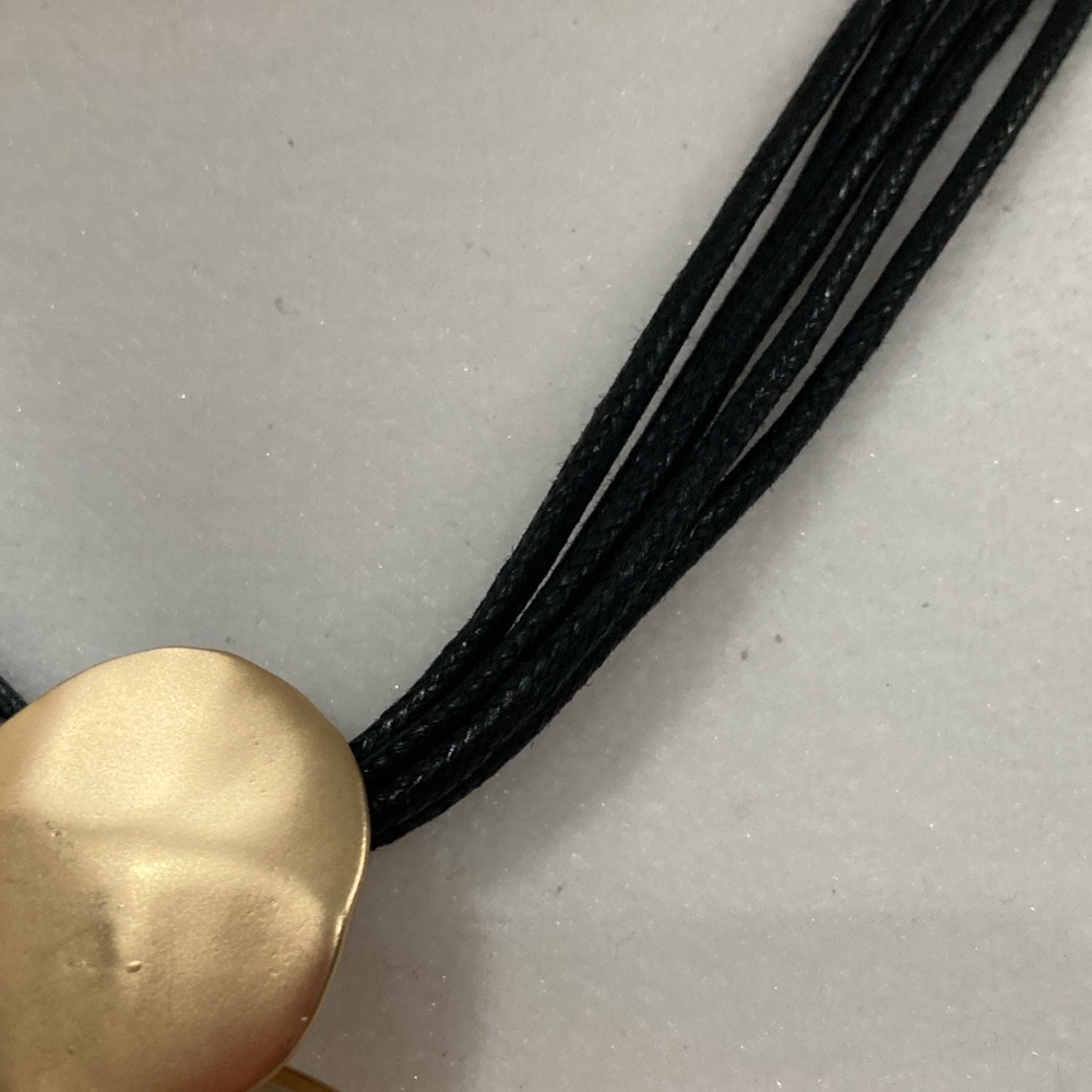 Source Unknown Gold And Silver Layered Necklace - image 8